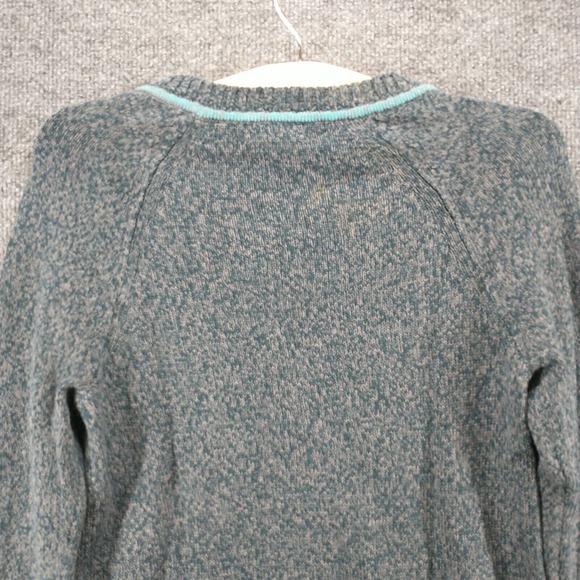 Eddie Bauer Women's Pullover Marled Knit Sweater Multi XS Raglan Sleeve Cotton - Picture 6 of 13